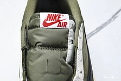 1 Low OLIVE  Jordan x Travis Air Scott 1027